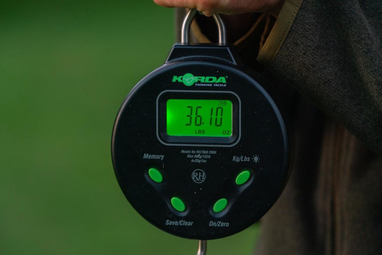 Ваги цифрові Korda Digital Scale 132lb/60kg
