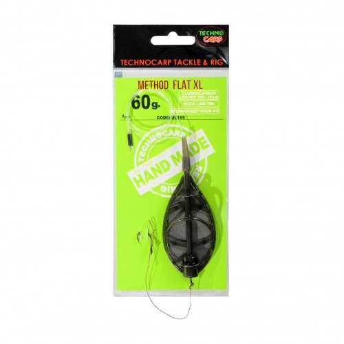 Готовий монтаж Технокарп Method Flat XL 40-80г 60