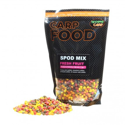 Пеллетс Технокарп Spod Mix Fresh Fruit 1кг