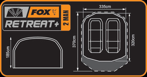 Зимовий накид до намету Fox Retreat+ Ripstop Ventec 2 man Wrap
