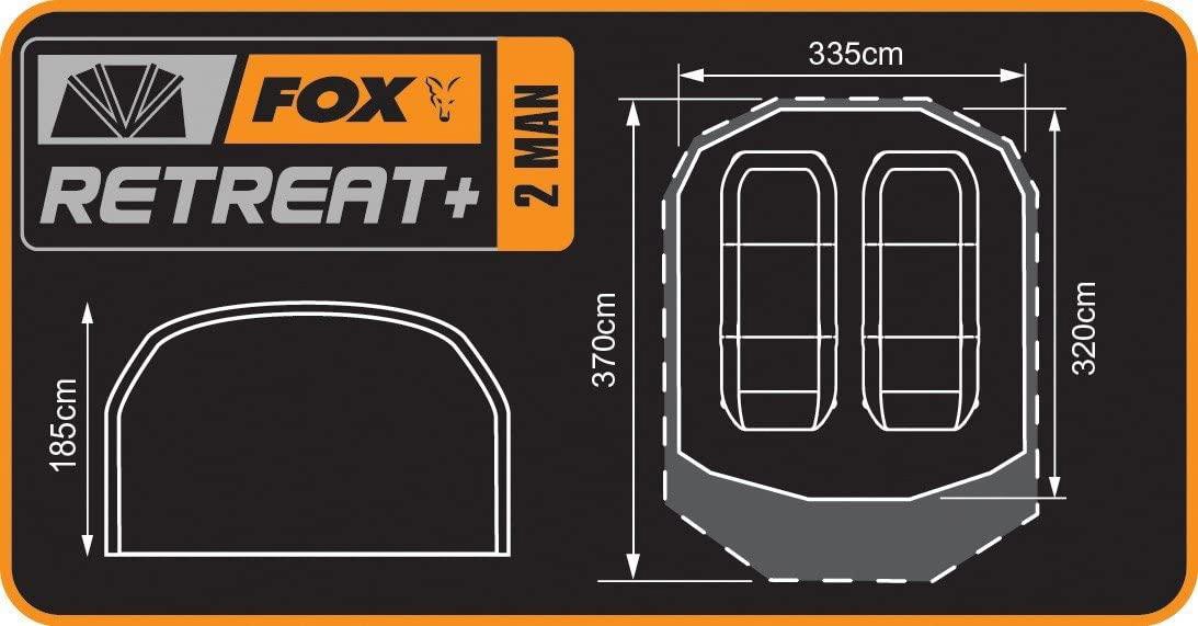 Намет із внутрішньою капсулою Fox Retreat+ Ripstop 2-man Inc Inner Dome