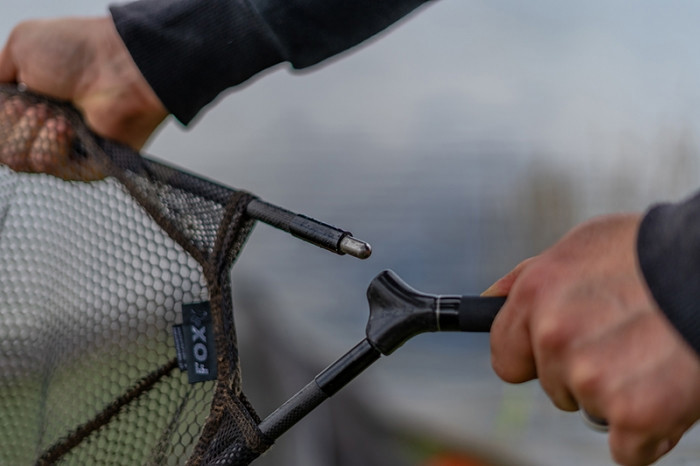 Підсак Fox Horizon X6 Carbon Landing Net Camo Mesh 42inch 8ft двочастинний