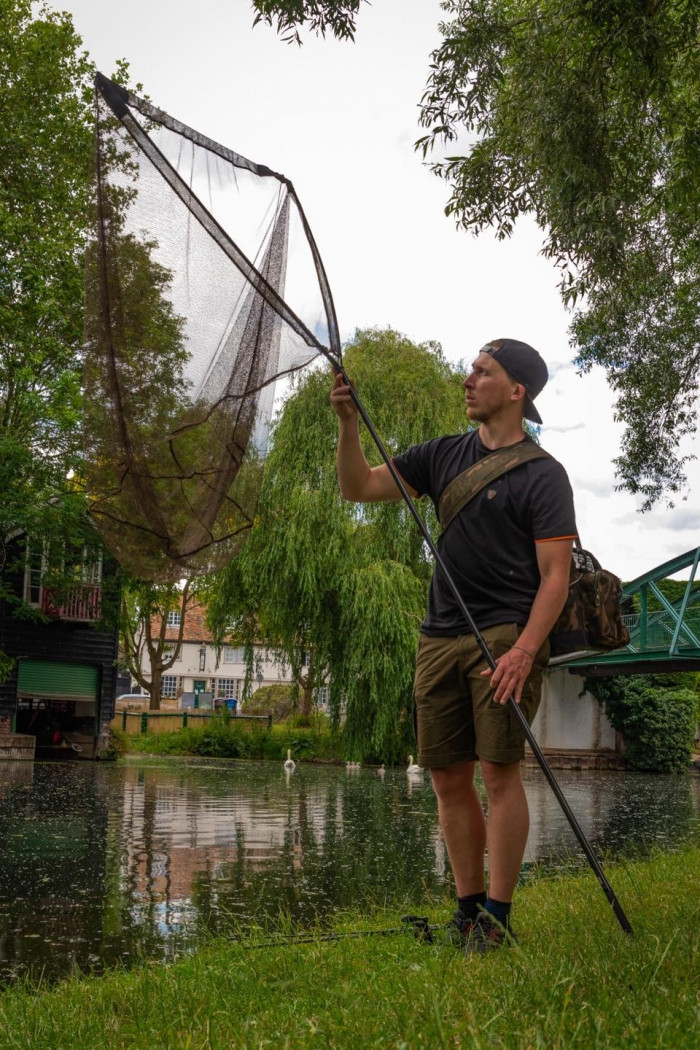 Підсак короповий Fox Explorer Landing Net 42inch Telescopic 6ft Handle