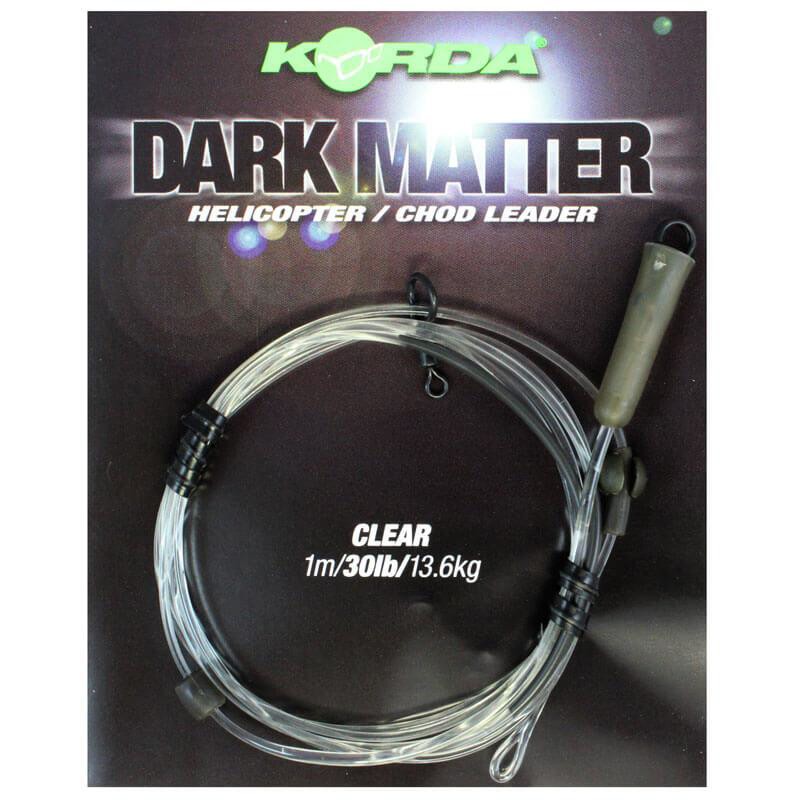 Лідкор для оснасток Korda Dark Matter Helicopter Chod Leaders Clear