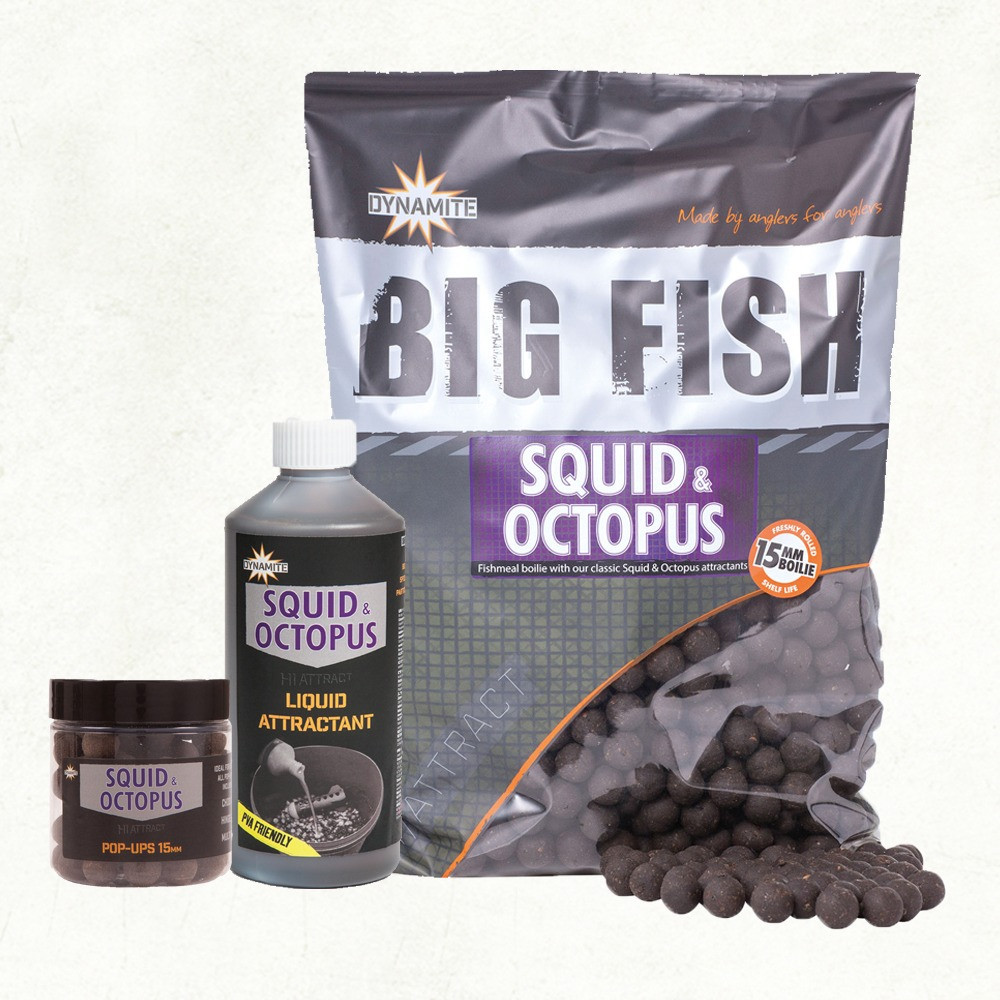Бойли Dynamite Baits Bojli Squid & Octopus Fishmeal 20 mm 5kg