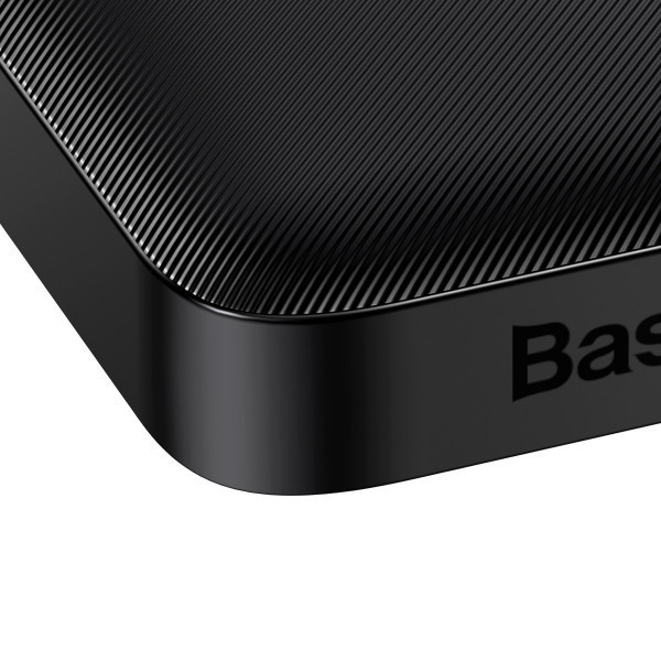 Повербанк Baseus Bipow Digital Display 20000mAh 15W 3A 2USB + Type-C Черный