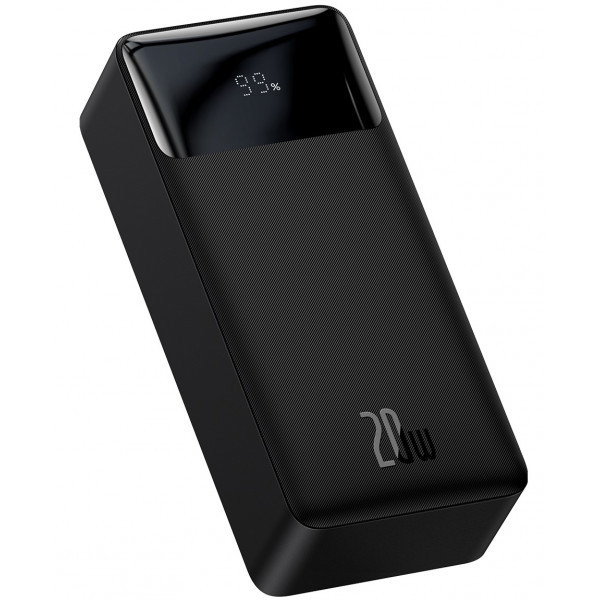 Повербанк Baseus Bidow Digital Display 30 000mAh 20W Чорний