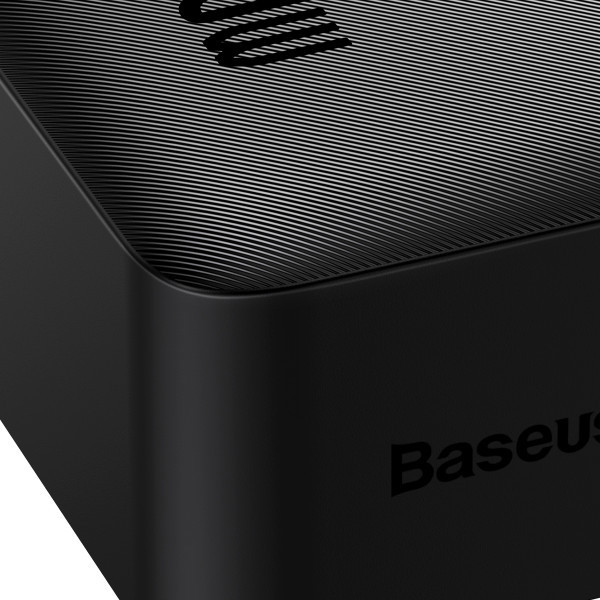 Повербанк Baseus Bidow Digital Display 30 000mAh 20W Чорний
