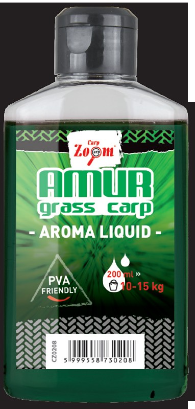Ліквід Carp Zoom Amur-Grass Carp Aroma Liquid 200 мл