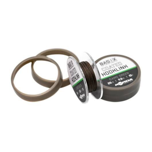 Повідцевий матеріал Korda Basix Braided Hooklink 18lb 10m без обплетення