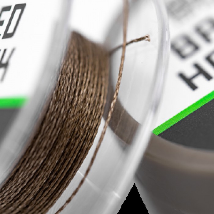 Повідцевий матеріал Korda Basix Braided Hooklink 25lb 10m без обплетення