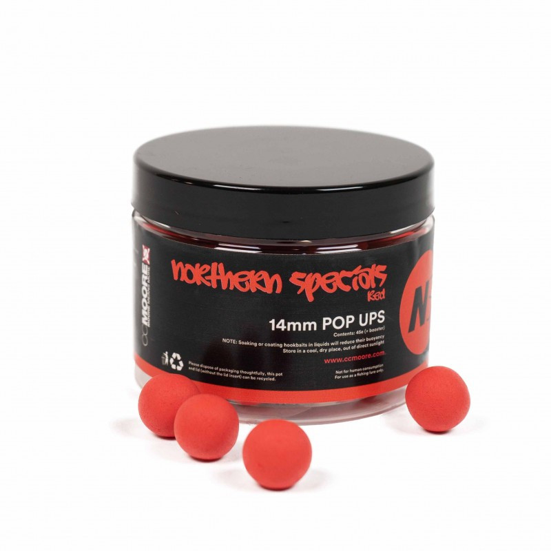 Бойли поп-ап CC Moore NS1 Red Pop Ups 12 mm