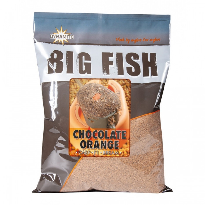 Прикорм Dynamite Baits Big Fish Choco Orange Groundbait 1,8kg