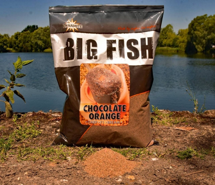 Прикорм Dynamite Baits Big Fish Choco Orange Groundbait 1,8kg