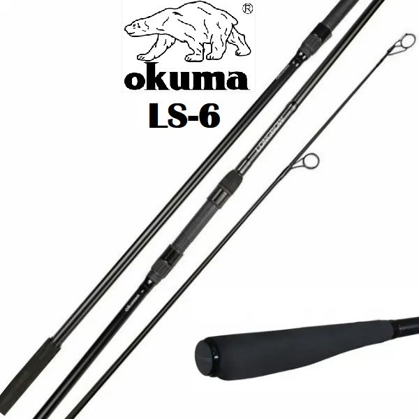 Карпове вудлище 3-х секційне Okuma LS-6K Carp 13ft 3.5lb 3.9m