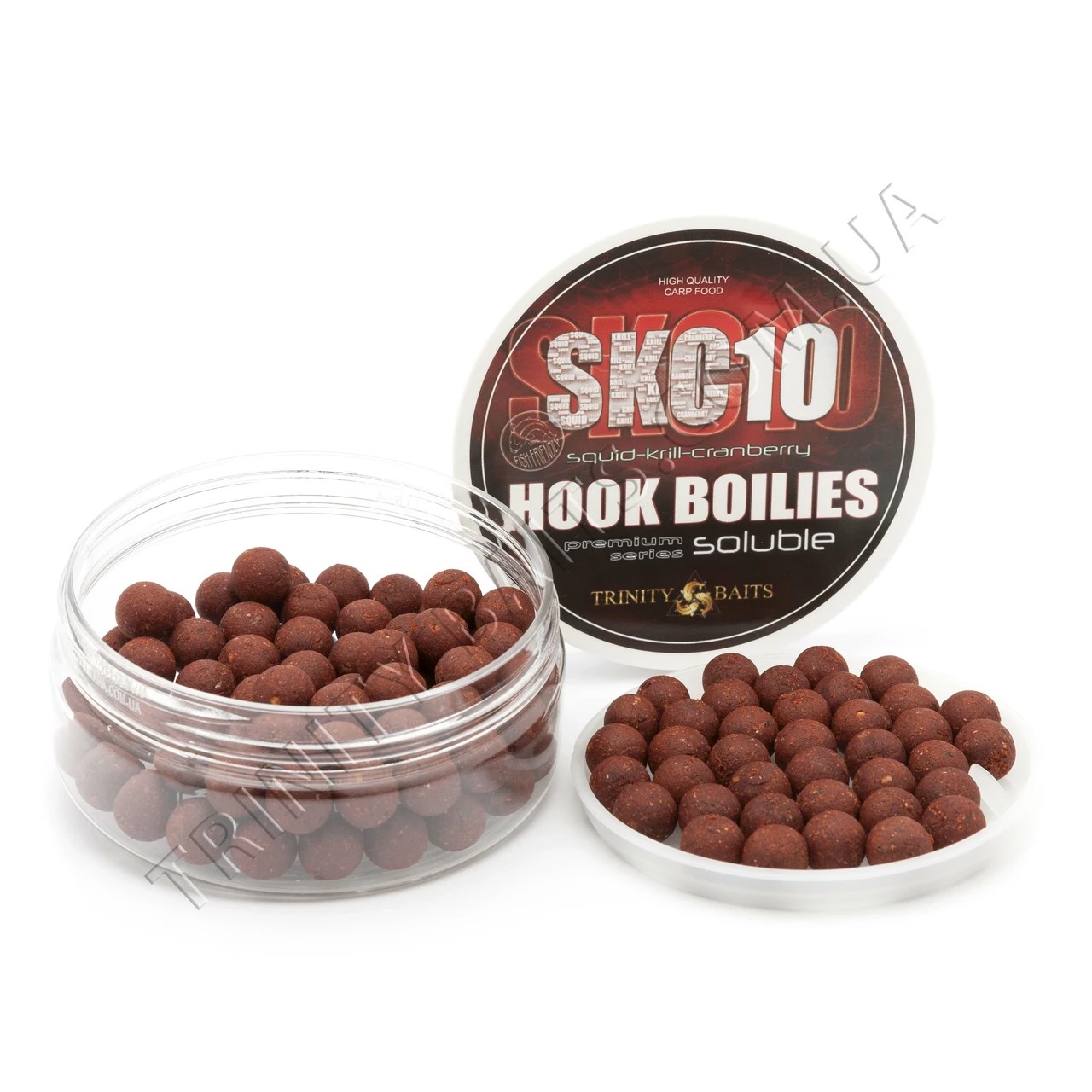 Бойли насадочні розчинні Trinity Baits SKC-10 12мм 100г 18