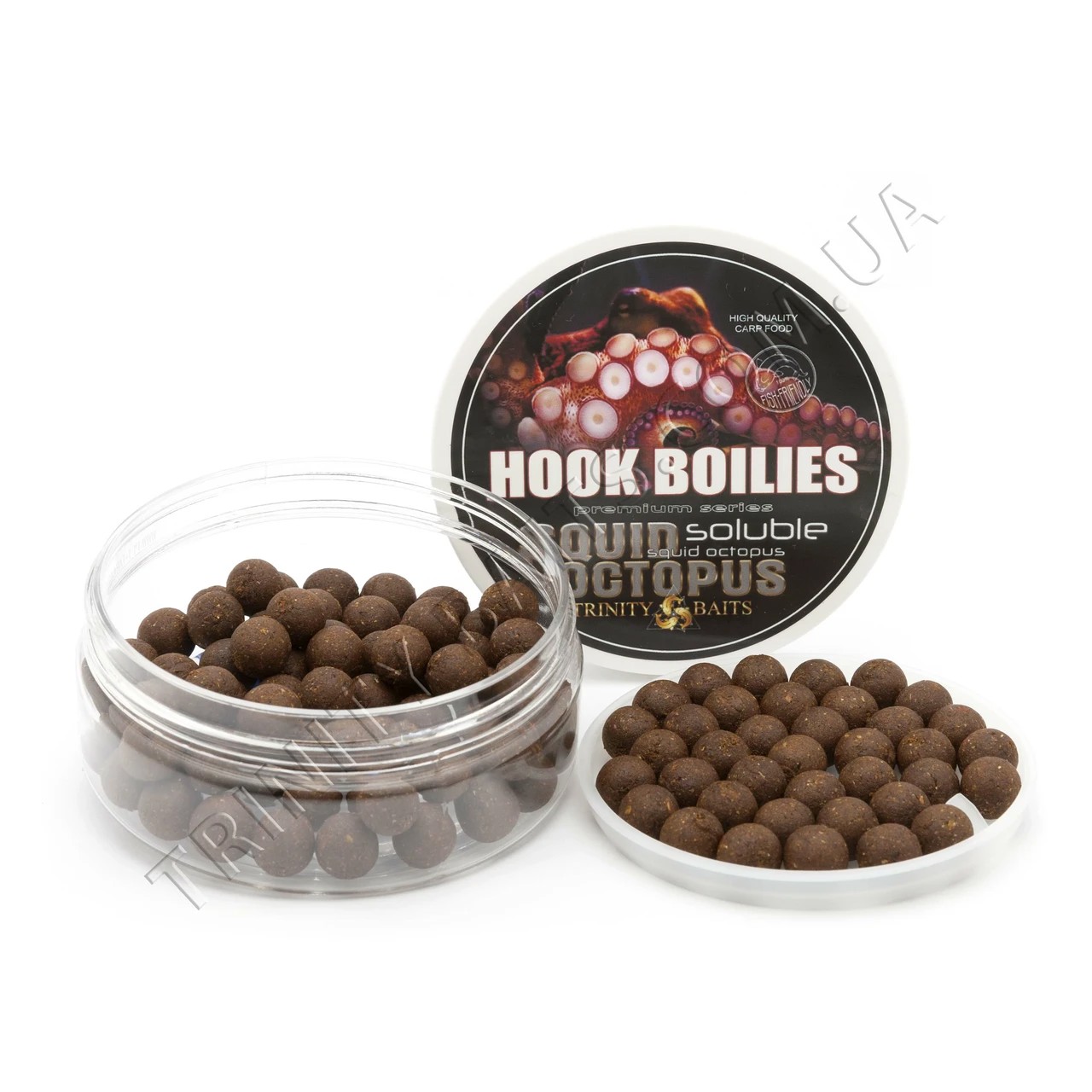 Бойли насадочні розчинні Trinity Baits Squid Octopus 12мм 100г 20