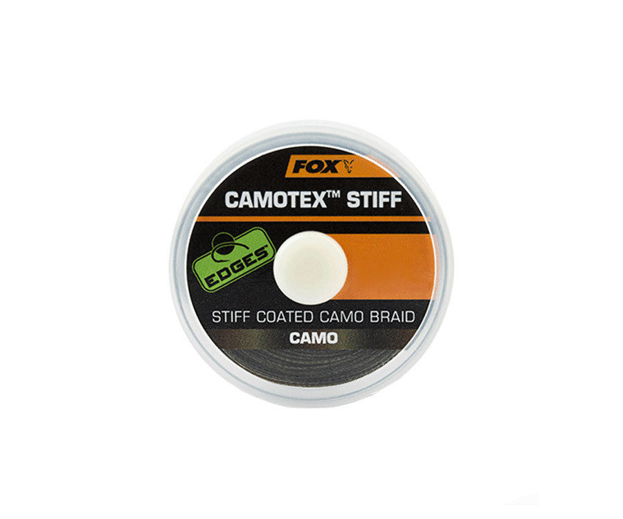 Повідцевий матеріал в обплетенні Fox Edges Camotex Stiff 20LB