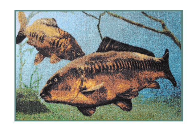 Килимок з карпом Delphin 3D Carps Underwater Rug 60х40см