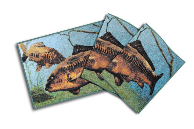 Килимок з карпом Delphin 3D Carps Underwater Rug 60х40см
