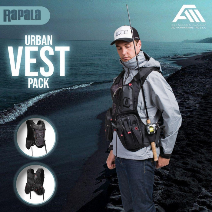 Жилет для спінінгіста Rapala Urban Vest Pack