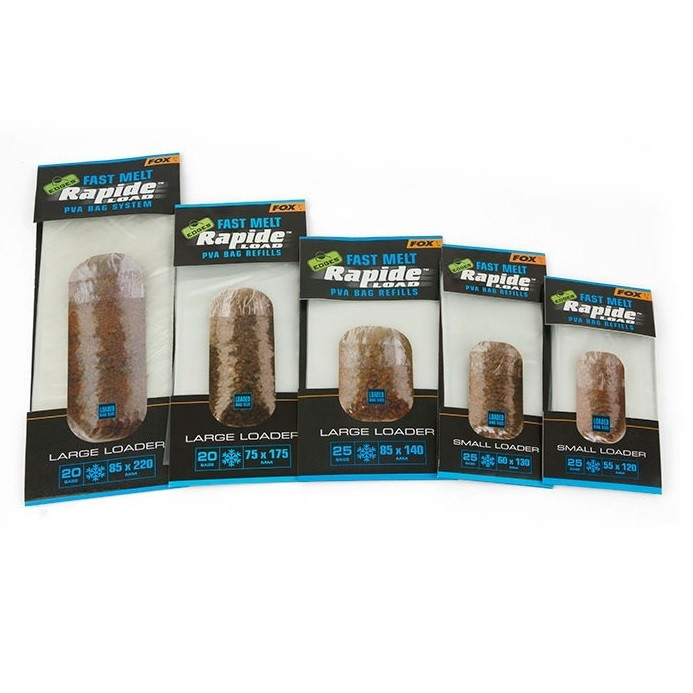 ПВА пакети холодна вода Fox Edges Fast Melt Rapide Load PVA Bags Refills 60x130mm