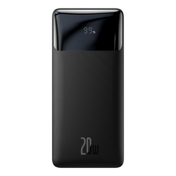 Повербанк Baseus Bipow Digital Display 20000 mAh 20W Чорний