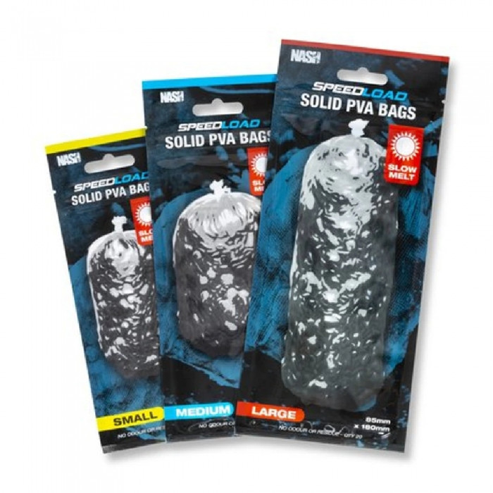 ПВА пакети повільнорозчинні Nash Speedload Solid PVA S