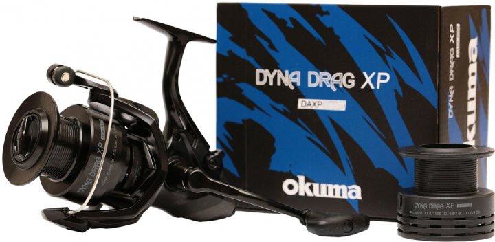 Коропова котушка Okuma Dynadrag XP Baitfeeder DAXP-4000 3+1BB