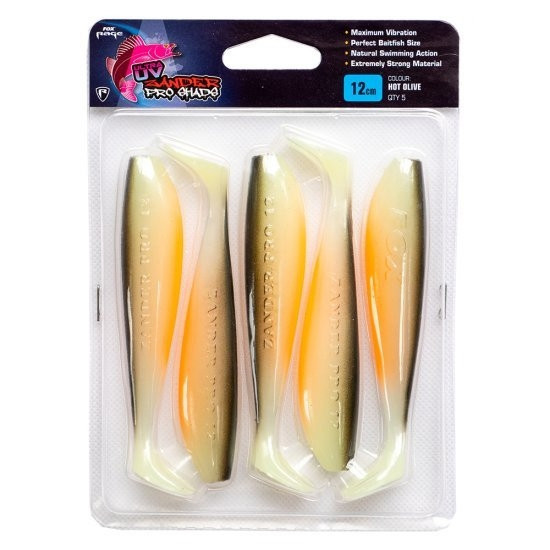 Штучна приманка Rage Ultra UV Zander Pro Shad Single 7.5 см x 5 шт.