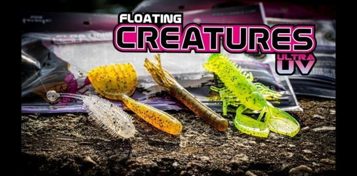 Штучна приманка Rage Ultra UV Floating Creature Shovel 7 см/8 шт.