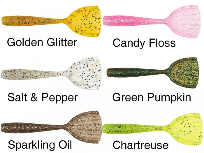 Штучна приманка Rage Ultra UV Floating Creature Shovel 7 см/8 шт.