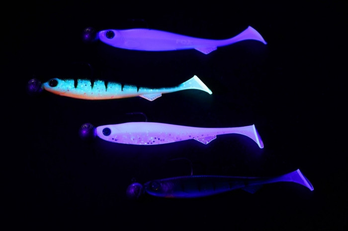 Штучна приманка Rage Ultra UV Slick Shad Loaded 7 см 5 г 4 шт.