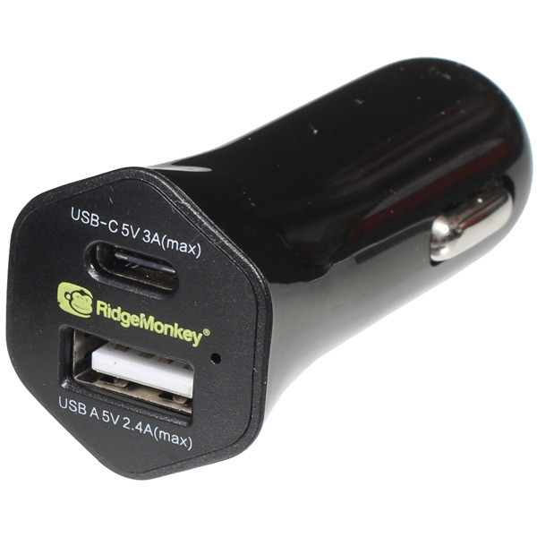 Автомобільний адаптер Ridge Monkey Vault 15w USB-C Car Charger