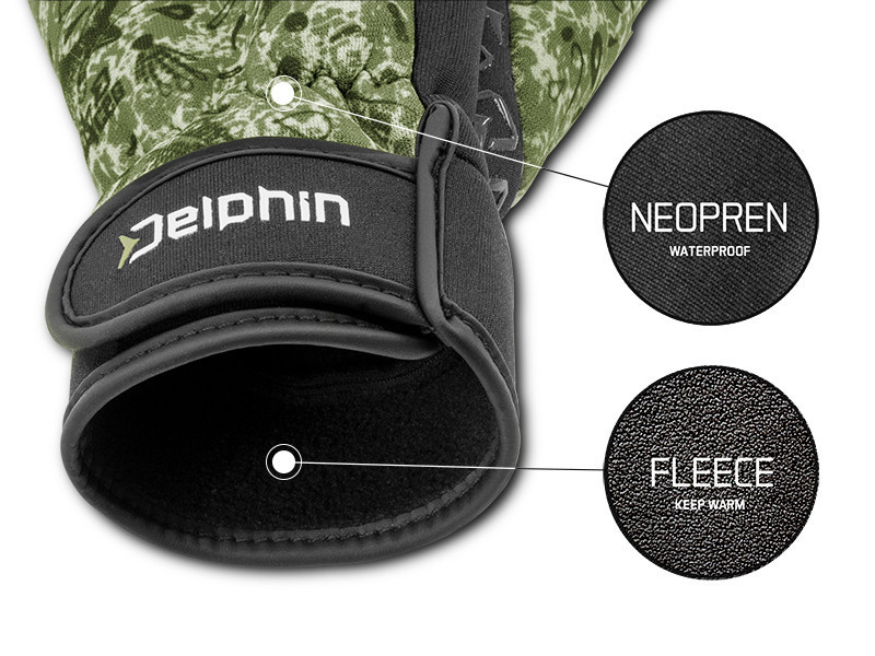 Неопренові флісові рукавички Delphin NeoFLIX