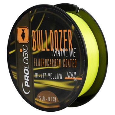 Леска Prologic Bulldozer Fluorocar Bon Coated Mono Fluo Yellow 15lbs/0.33mm