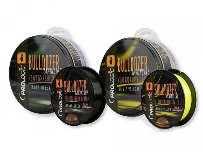 Леска Prologic Bulldozer Fluorocar Bon Coated Mono Fluo Yellow 15lbs/0.33mm