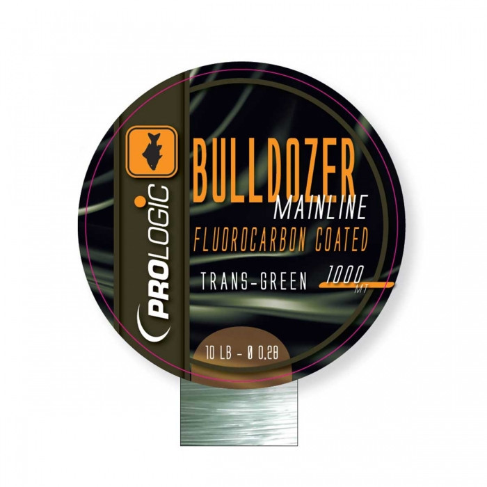 Леска Prologic Bulldozer Fluorocar Bon Coated Mono Fluo Yellow 15lbs/0.33mm