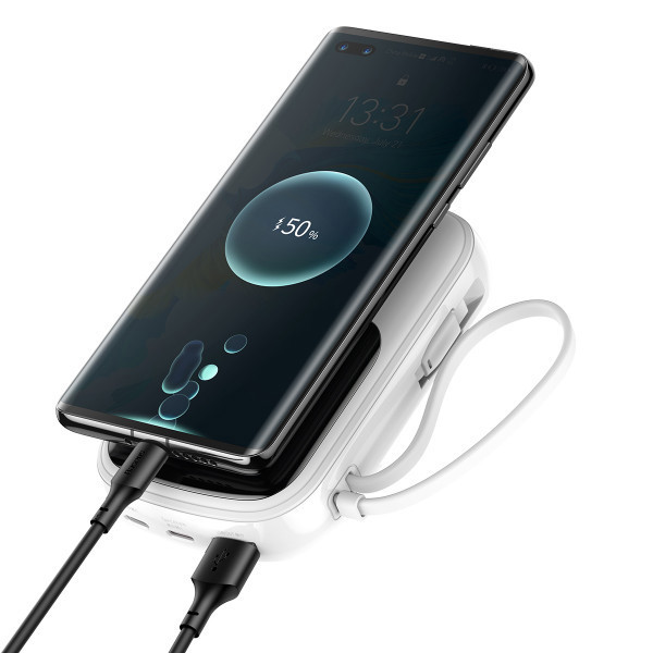 Павербанк Baseus Q Pow 20000 mAh 20 W 5A Білий