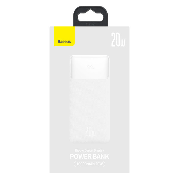 Повербанк Baseus Bipow Digital Display 10000mAh 20W 3A