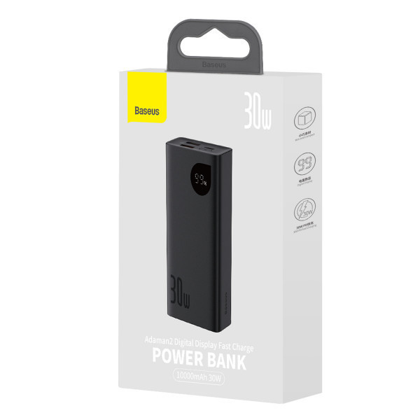 Повербанк Baseus Adaman2 Digital Display 10000 mAh 30 W 5A