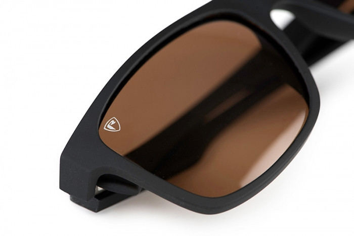 Сонцезахисні окуляри Rage Matt Black Sunglasses Brown Lense Eyewear