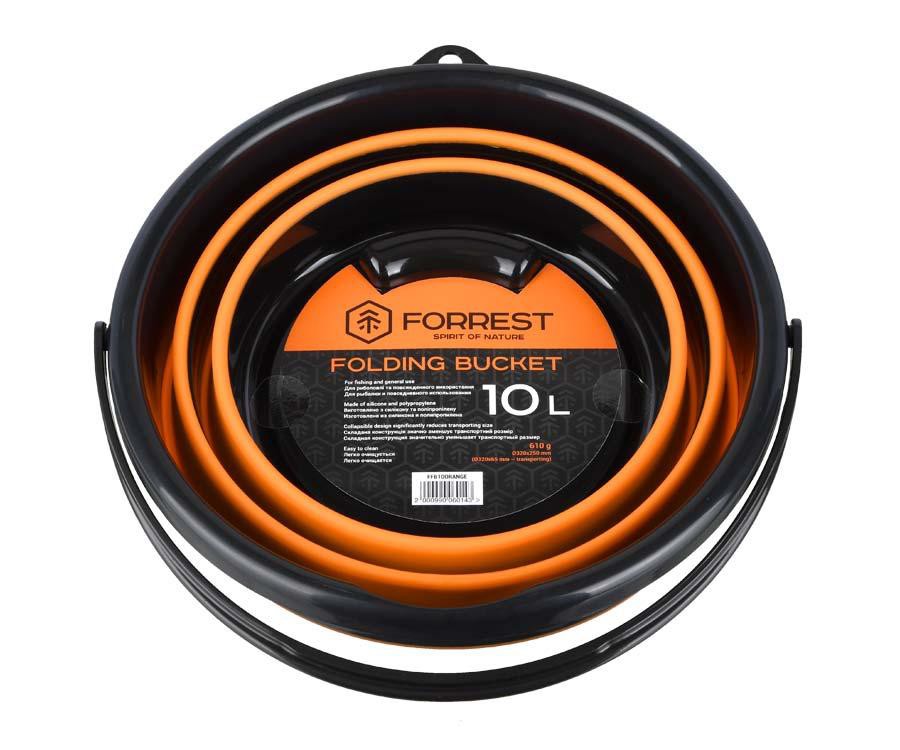 Відро Forrest Folding Bucket Orange 10 л