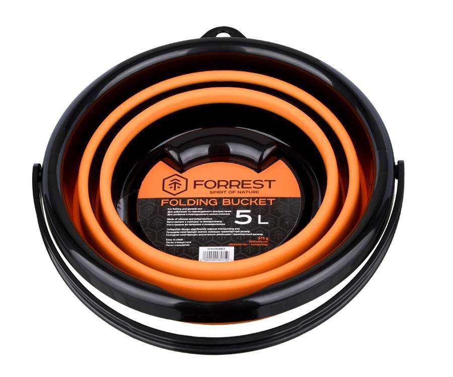 Відро Forrest Folding Bucket Orange 5 л