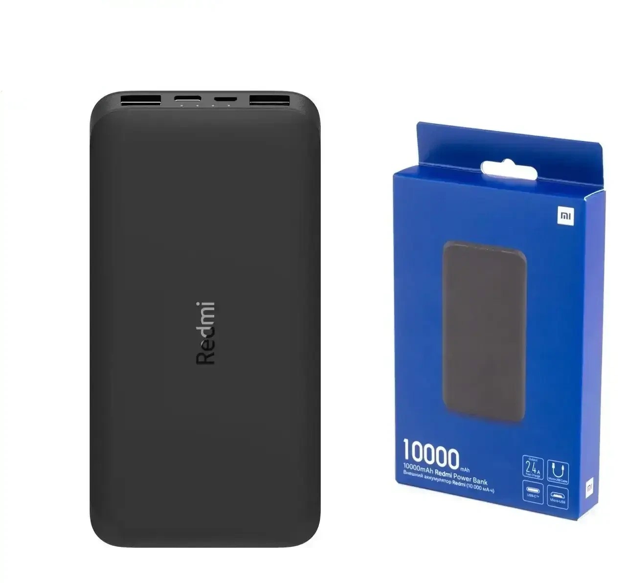 Повербанк Xiaomi Redmi 10000mAh Quick Charge 12W Black