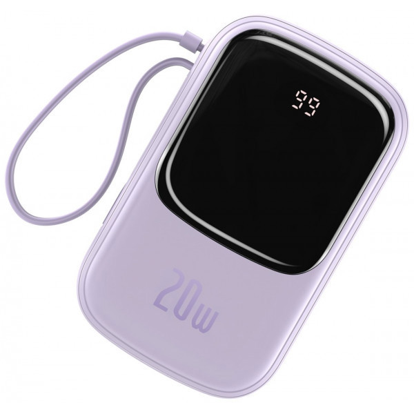 Павербанк Baseus Q Pow 20000 mAh 20 W 5A Фіолетовий