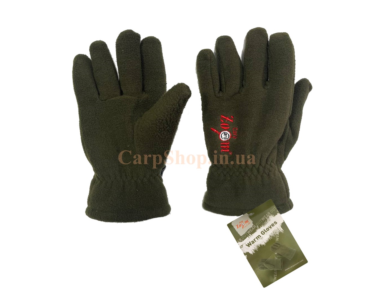 Флісові рукавички Carp Zoom Warm Gloves
