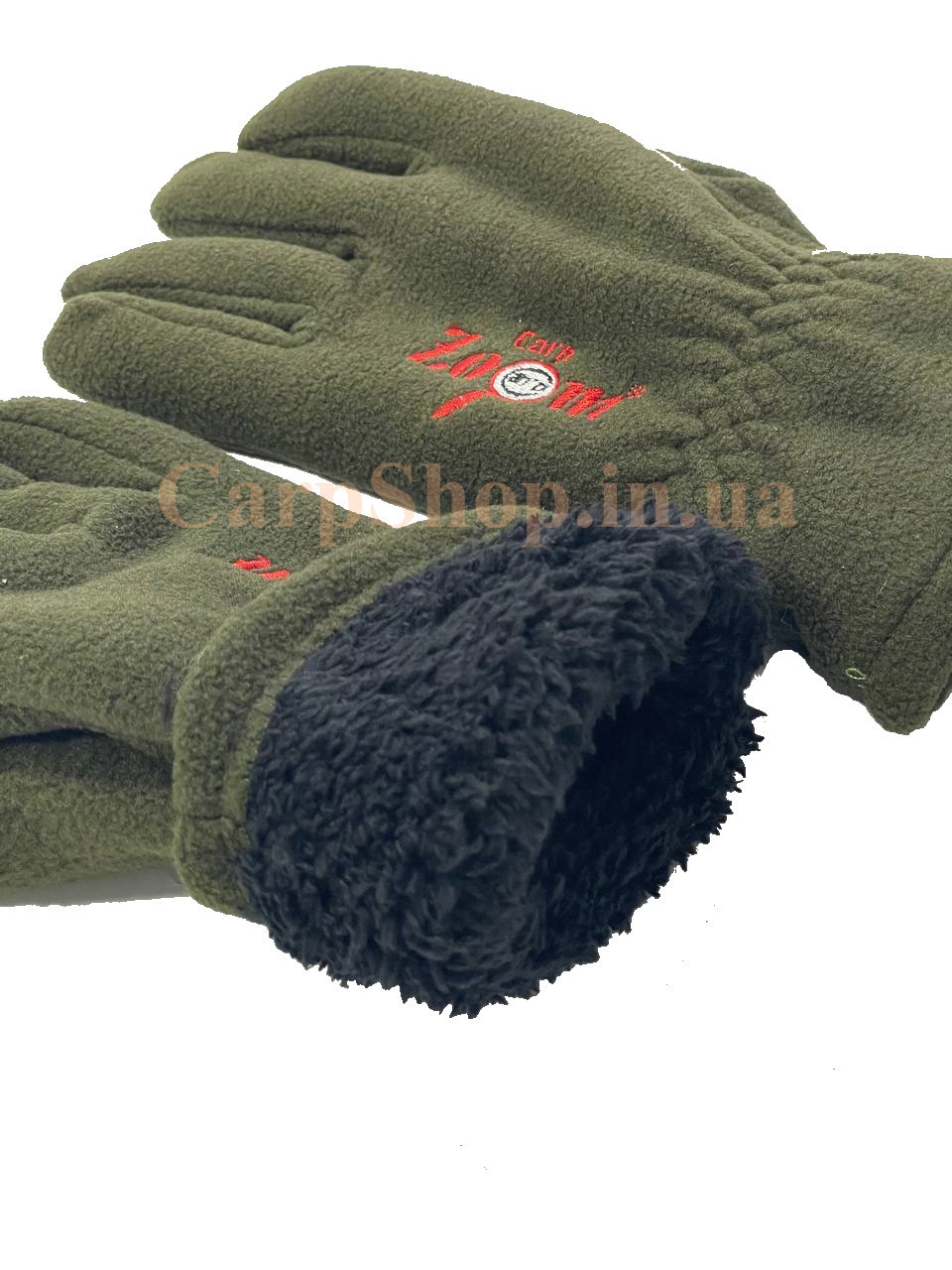 Флісові рукавички Carp Zoom Warm Gloves