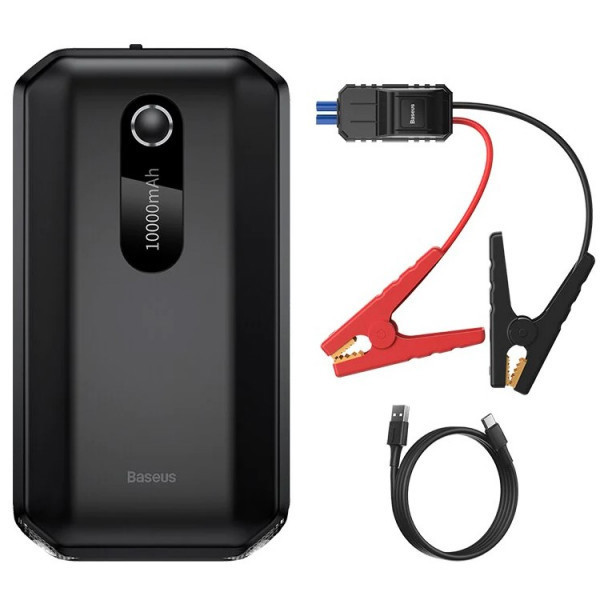 Пускозарядний пристрій Baseus MAX Car Jump Starter 3in1 12 V 10000 mAh