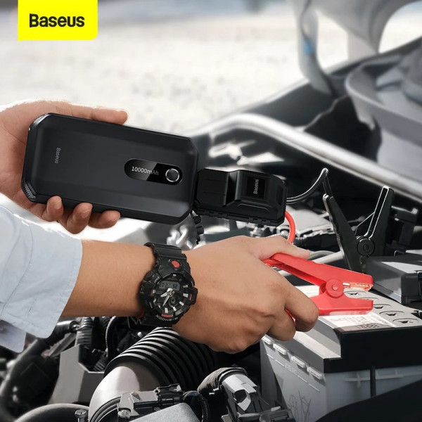 Пускозарядний пристрій Baseus MAX Car Jump Starter 3in1 12 V 10000 mAh